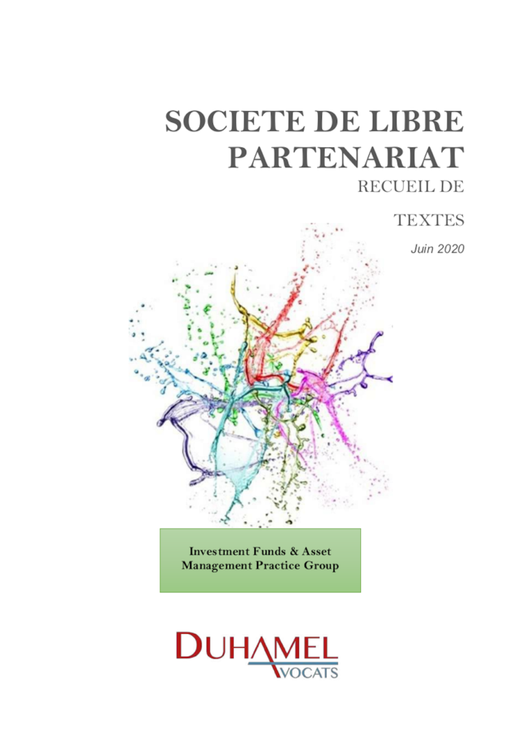 Publication Du Recueil De Textes Juridiques Sur Les Sociétés De Libre ...